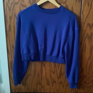 Organic Cotton Cropped Crew